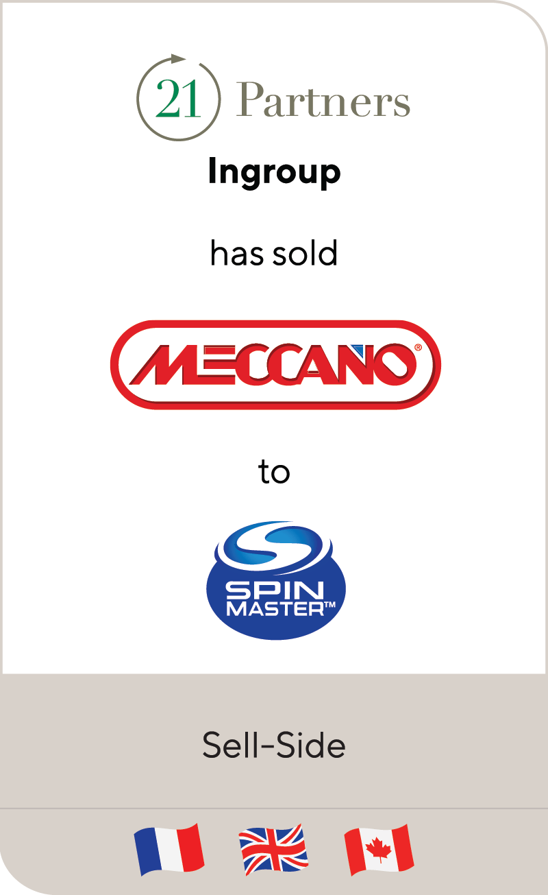 21 Partners Ingroup Maccano Spin Master 2013