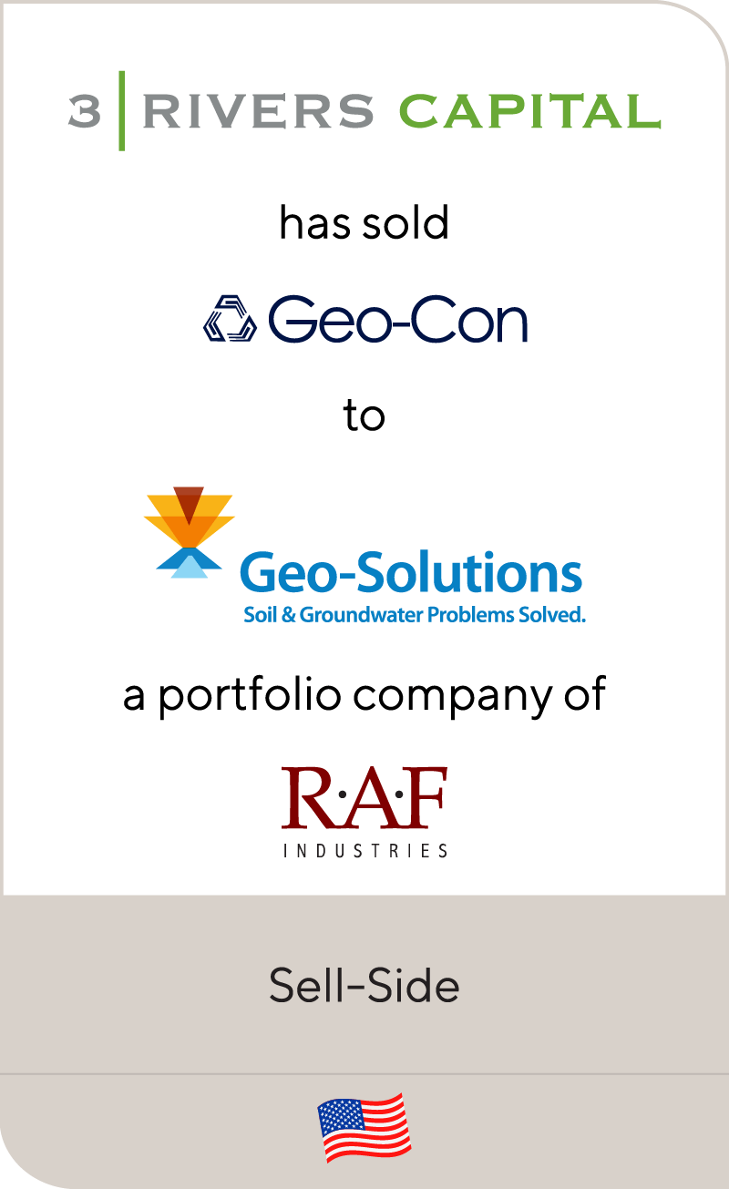 3 Rivers Capital Geo Con Geo Solutions RAF Industries 2012