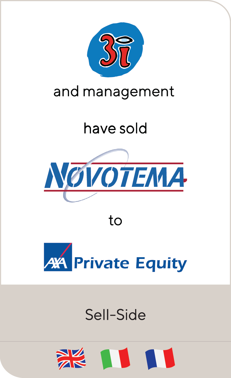 3i Novotema AXA Private Equity 2012