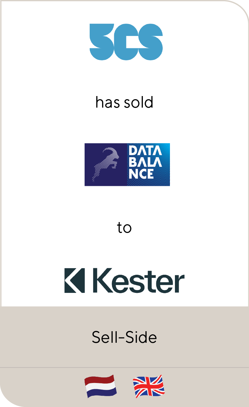 5CS Capital Partners has sold Databalance to Kester Capital