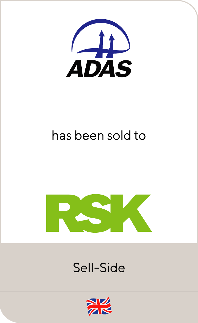 ADAS Group has been sold to RSK Group