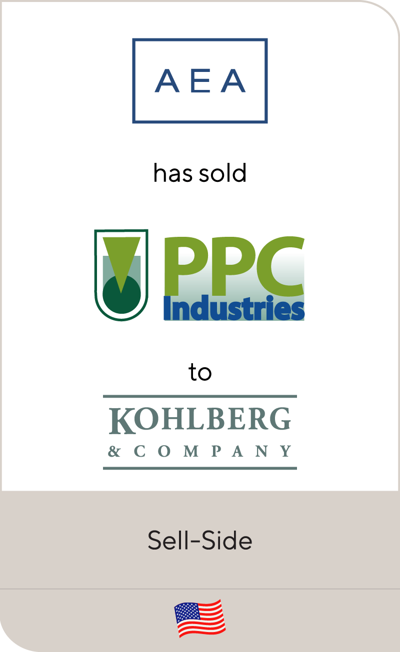 AEA Investors has sold PPC Industries to Kohlberg & Company