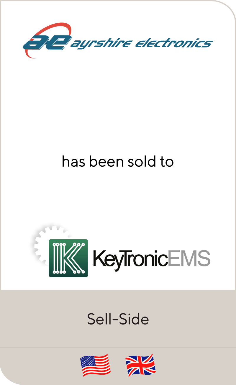 CDR Manufacturing has been sold to KeyTronic Corporation