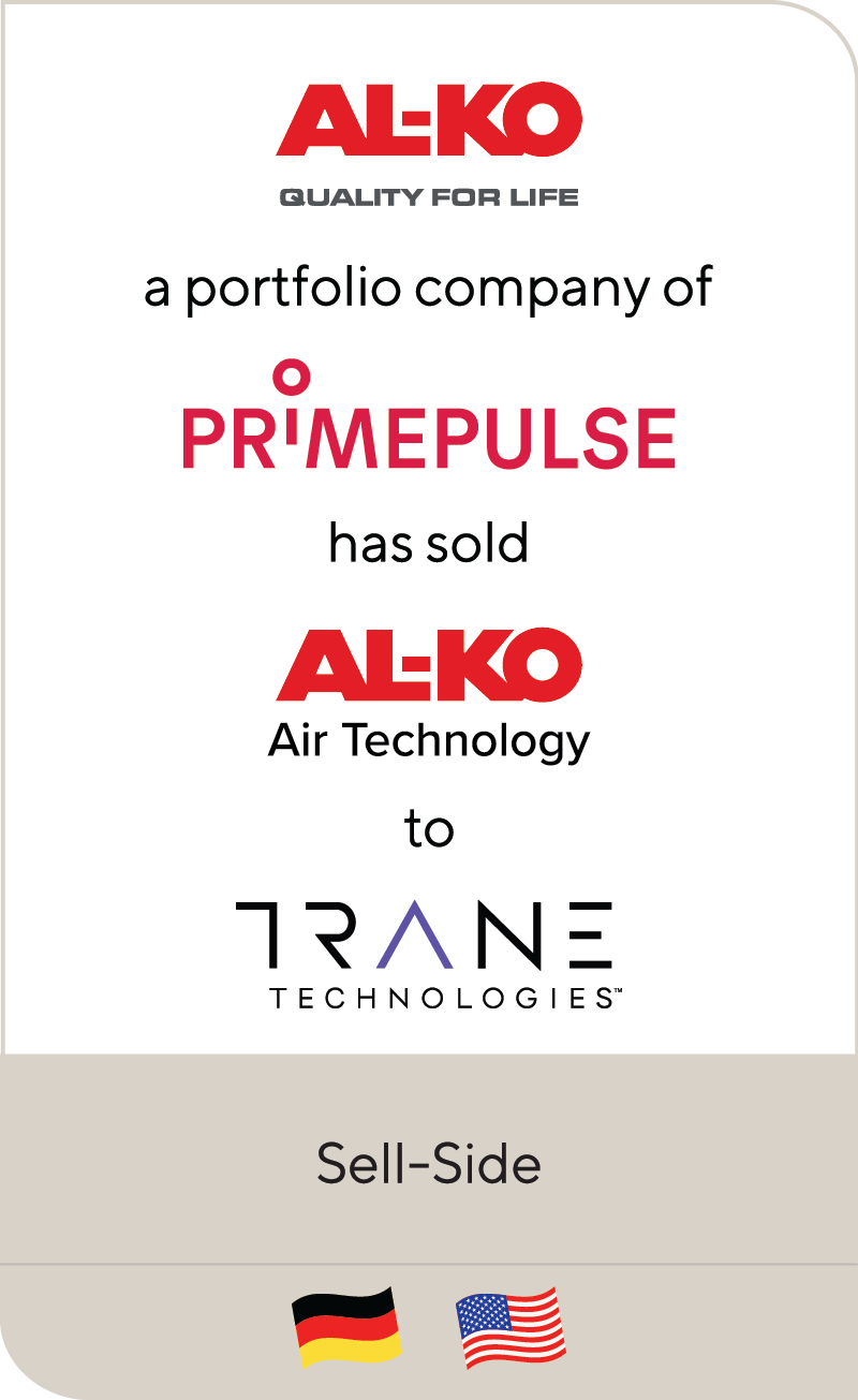 AL KO SE Primepulse SE AL KO Air Technology Trane Technologies 2022