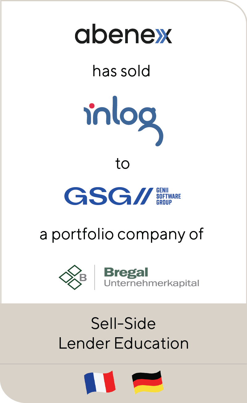 Abenex_Inlog to Genii Software Group_Bregal Unternehmerkapital_2025