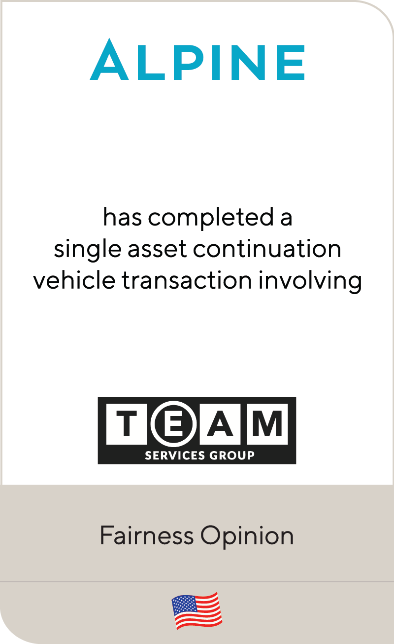 Alpine Investors Team Services Group 2021