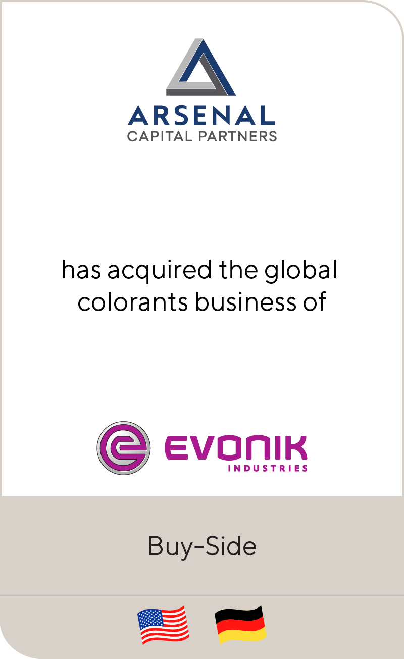 Arsenal Capital Partners Evonik Industries 2012