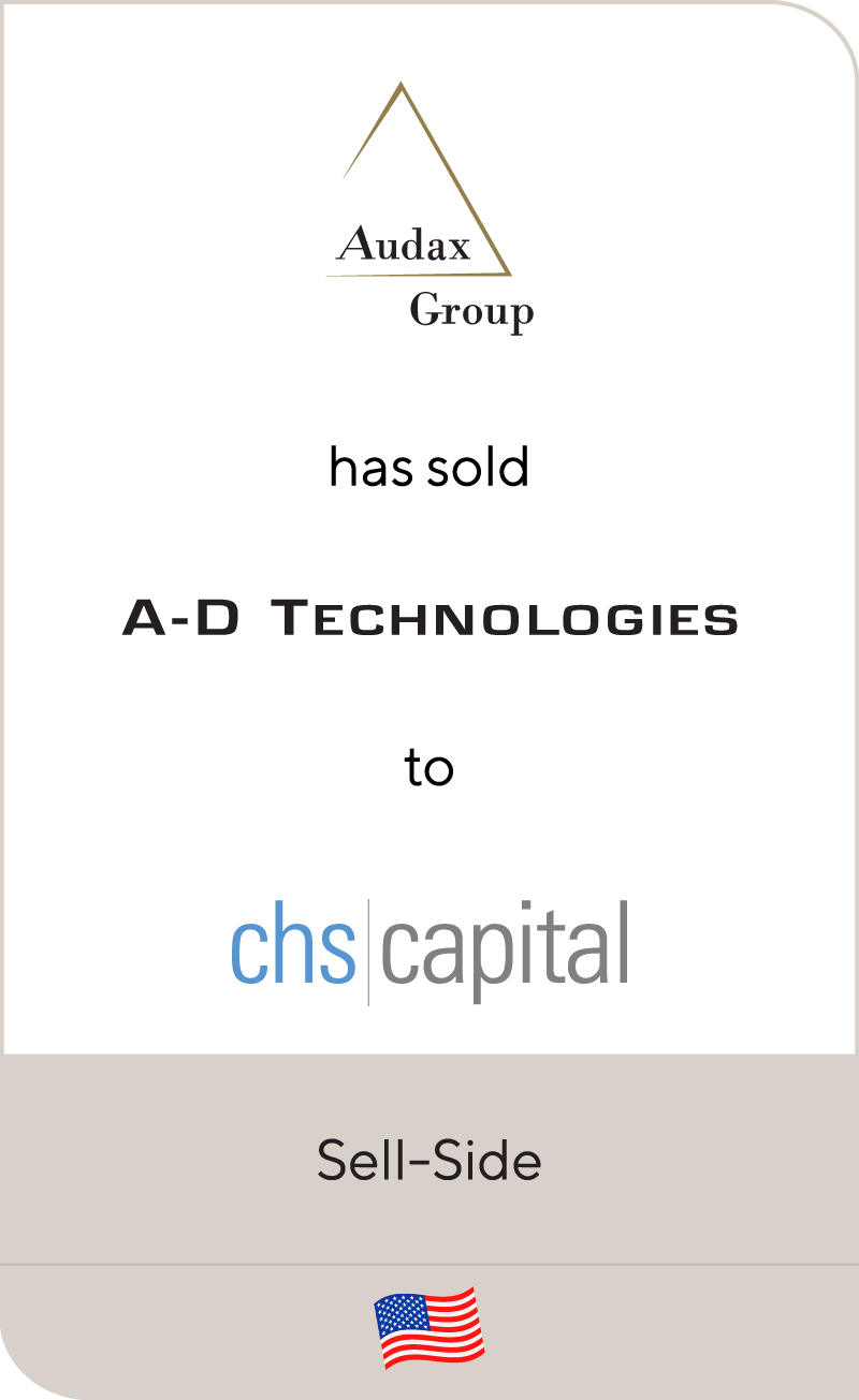 Audax Group A D Technologies CHS Capital 2012