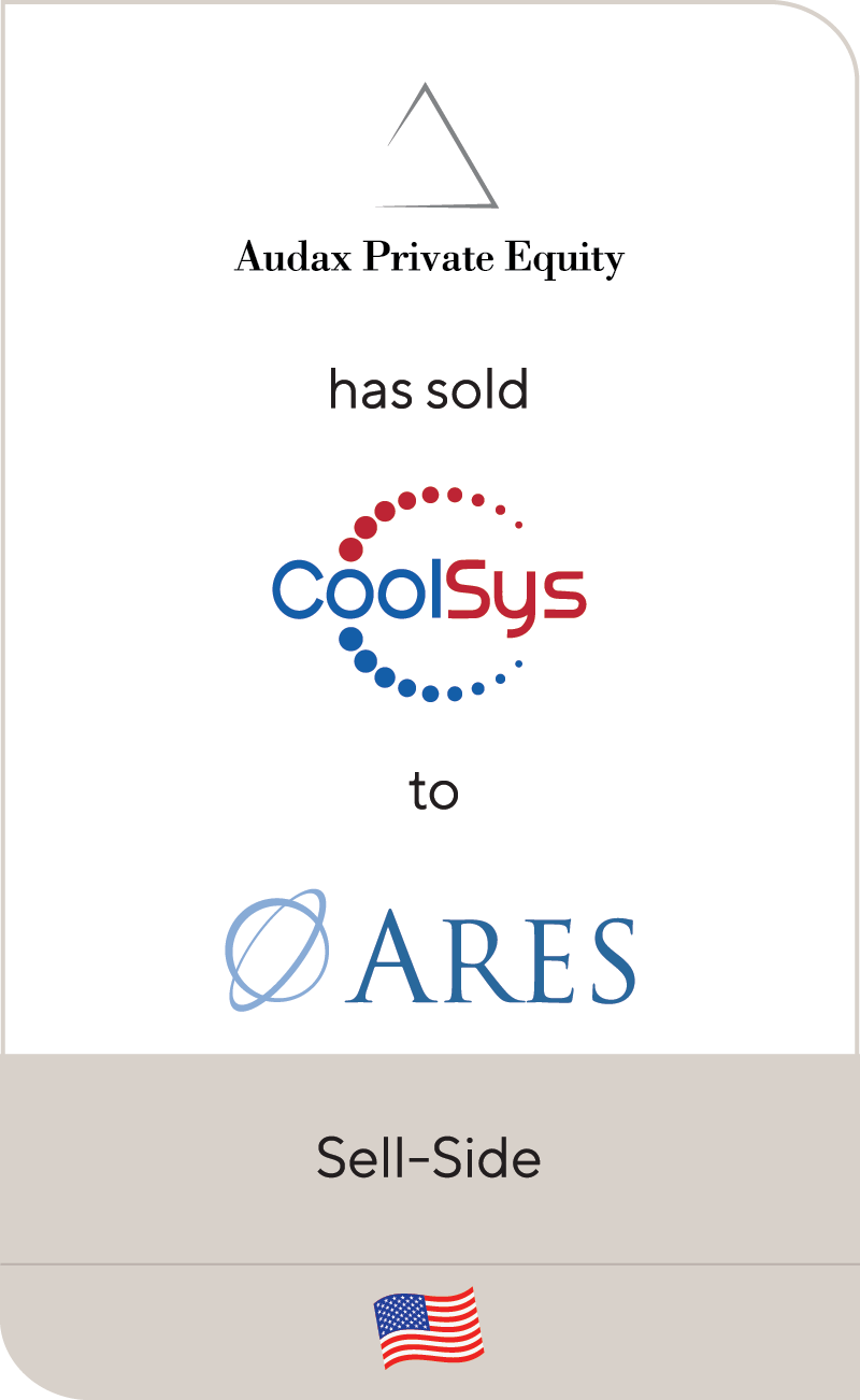 Audax PE CoolSys Ares Mgmt 2019