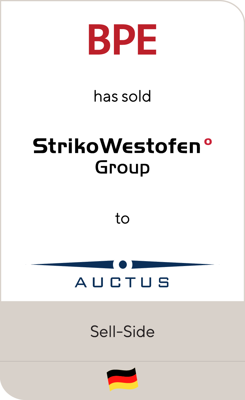 BPE StrikoWestofen Group Auctus 2013