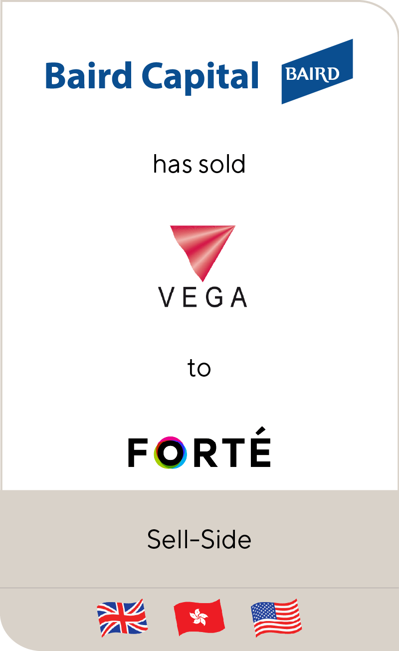 Baird Capital has sold Vega Global to FORTÉ