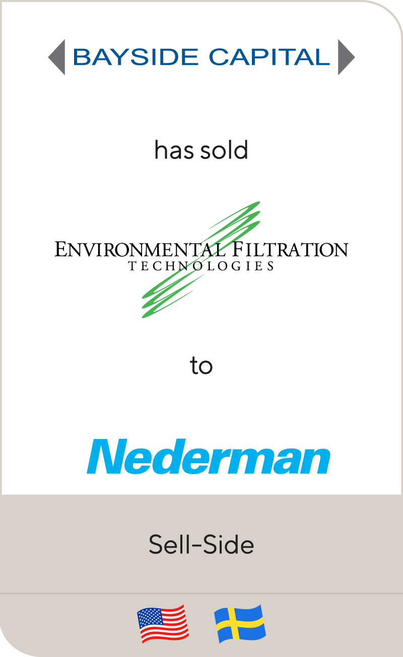 Bayside Capital Environmental Filtration Technologies Nederman 2012