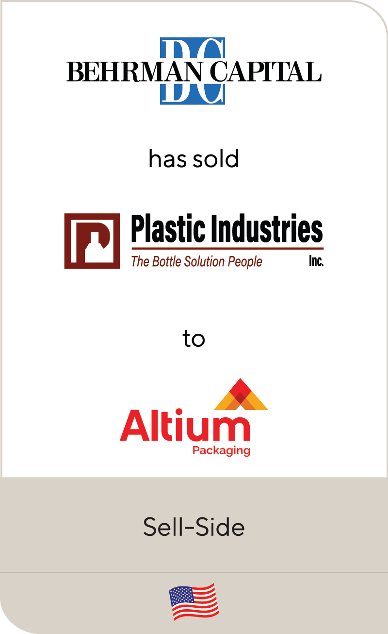 Behrman Capital Plastic Industries Altium Packaging 2022