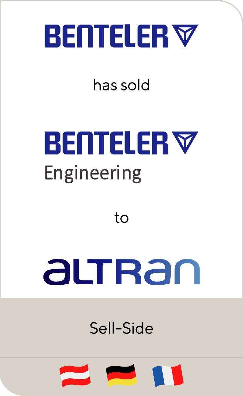 Benteler Automobiltechnik has been sold to Altran Technologies