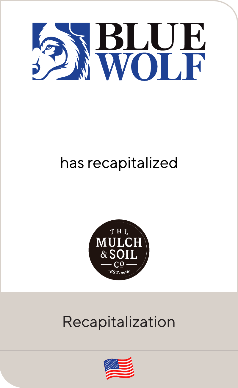 Blue Wolf Capital Partners has recapitalized BW Forestry