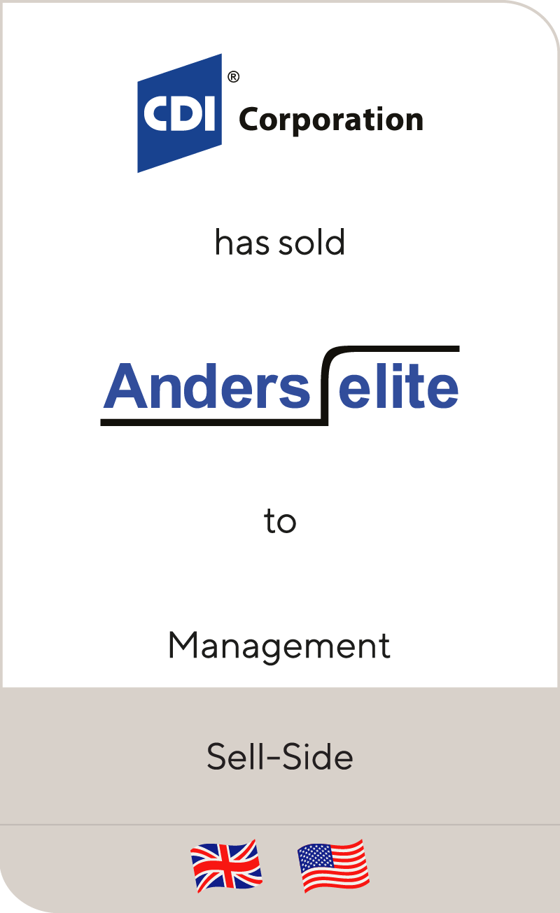 CDI Corporation has sold its U.K. operations