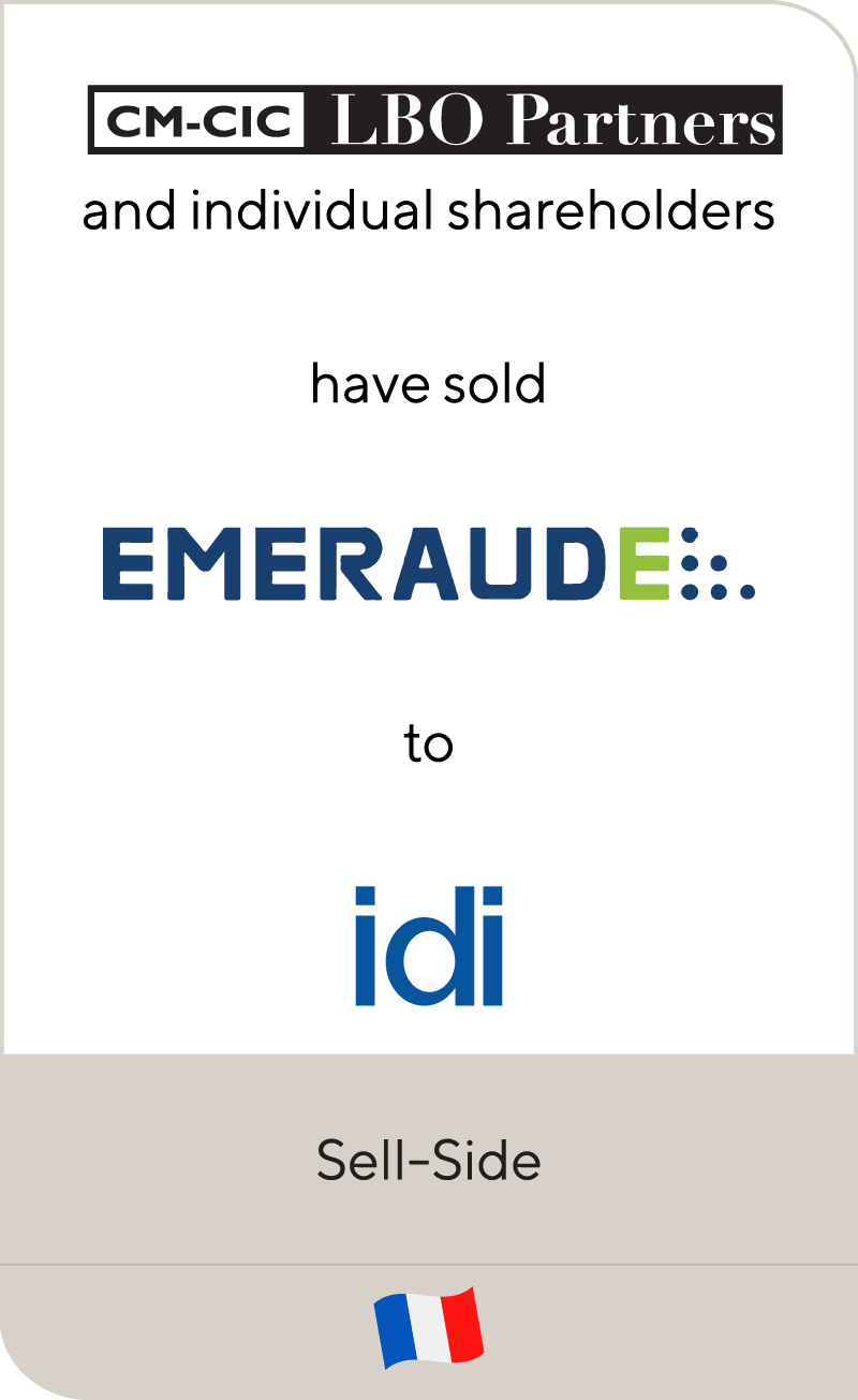 CM CIC LBO Partners Emeraude Idi 2011