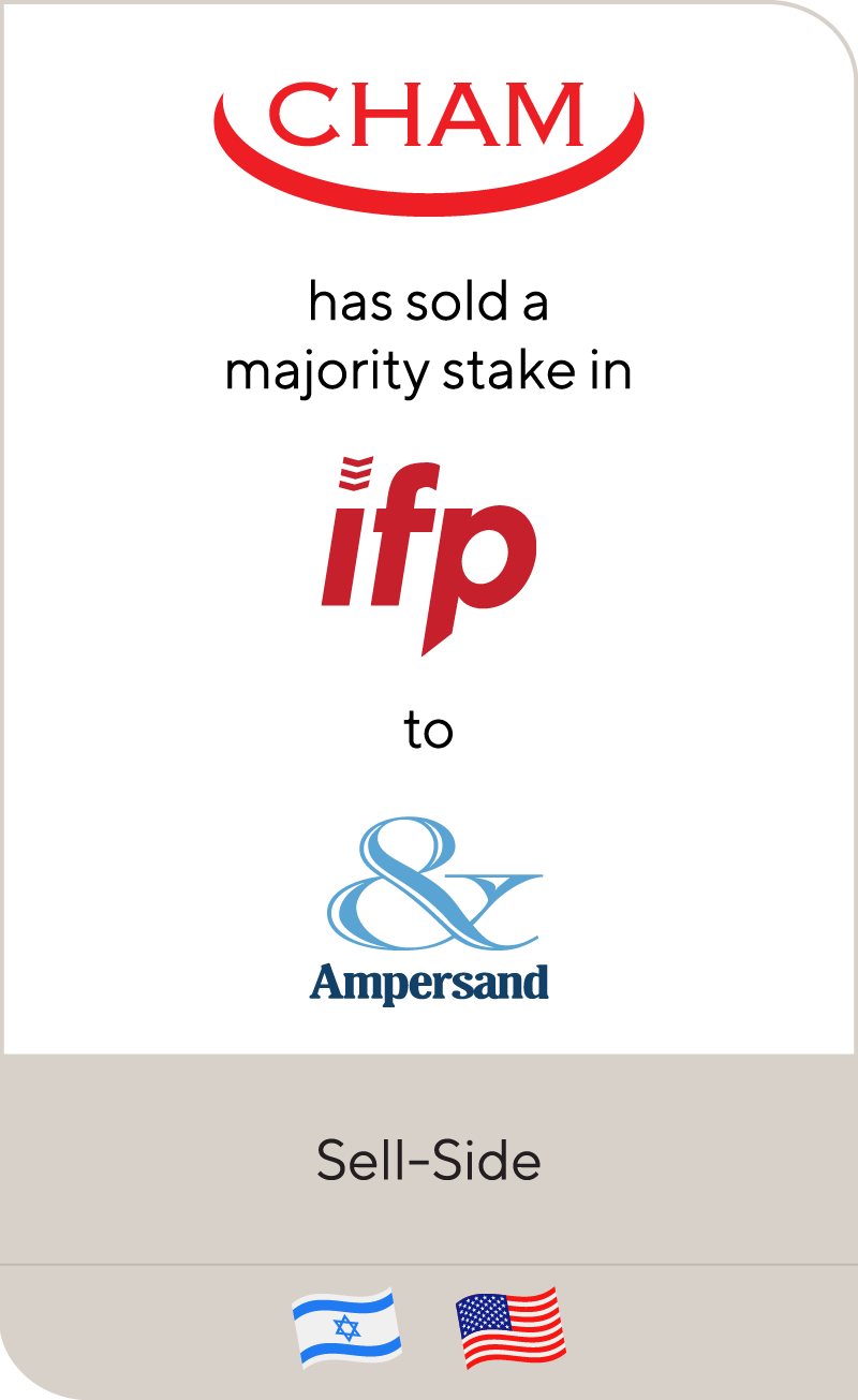 Cham has sold Innovative Food Processors to Ampersand Capital Partners