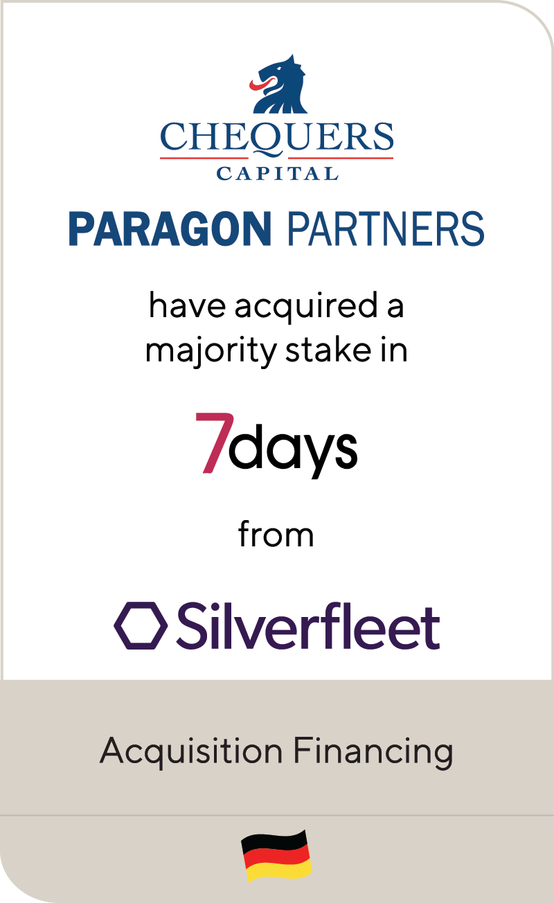 Chequers Capital Paragon Partners 7days Silverfleet 2021
