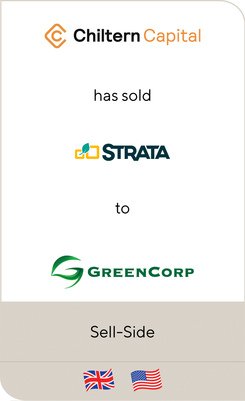 Chiltern Capital has sold Strata Products to GreenCorp