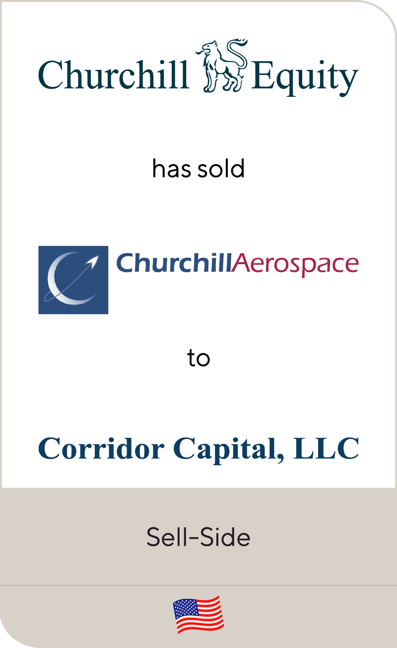 Churchill Equity has sold Churchill Aerospace to Corridor Capital