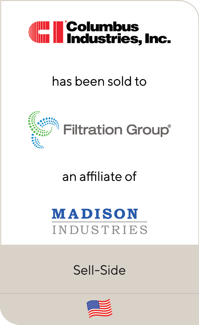 Columbus Industries Filtration Group Madison Industries 2021