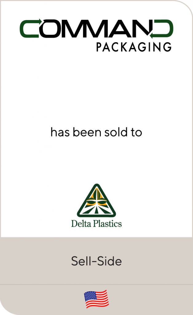 Command Packaging has been sold to Delta Plastics of the South ...