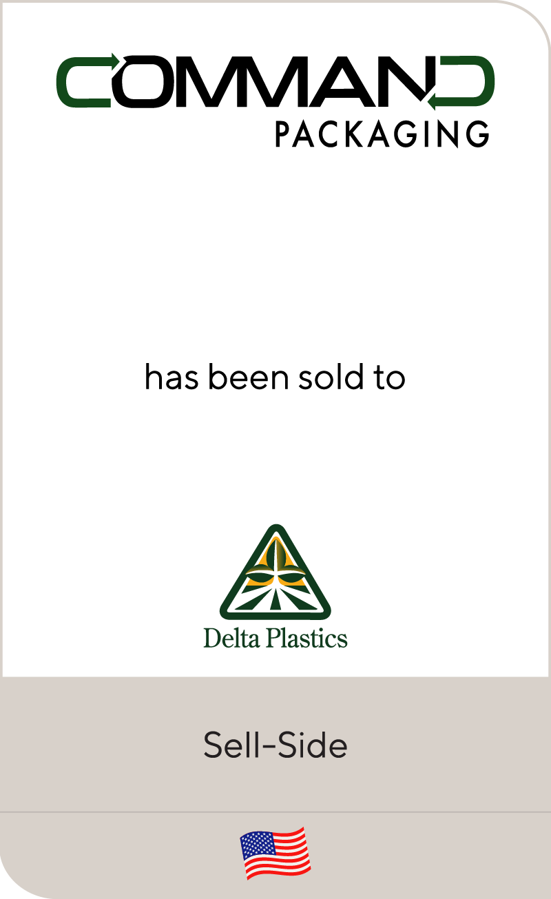Command Packaging has been sold to Delta Plastics of the South