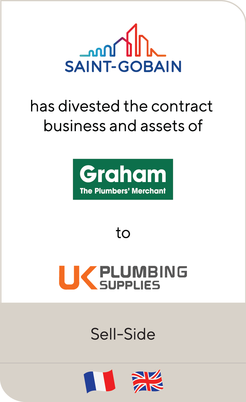 Compagnie De Saint Gobain SA Graham The Plumbers' Merchant UK Plumbing Supplies 2021
