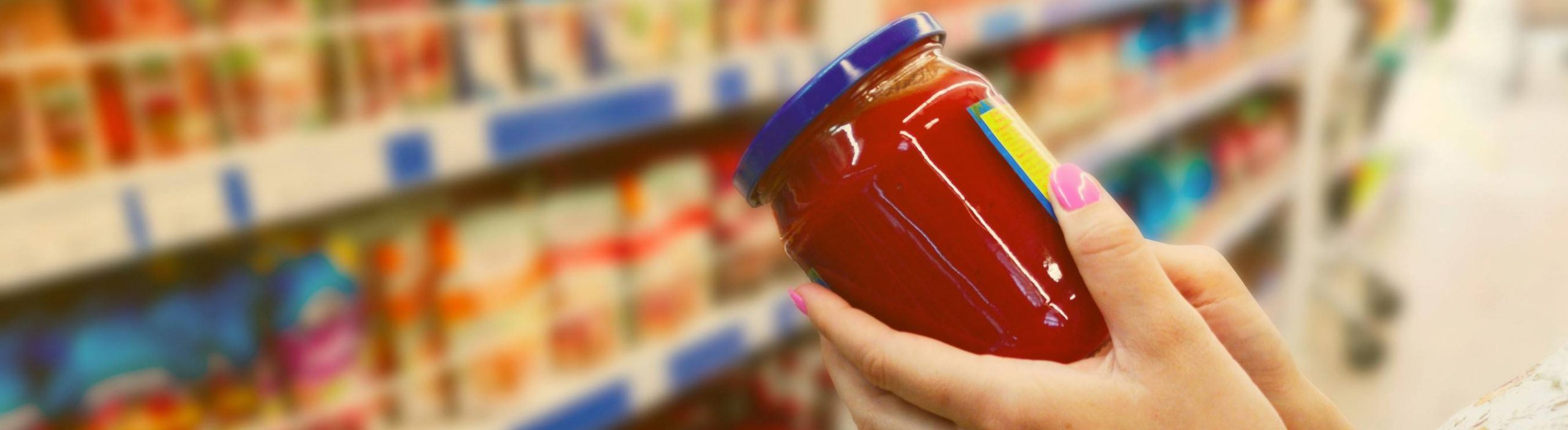 Image displays food product