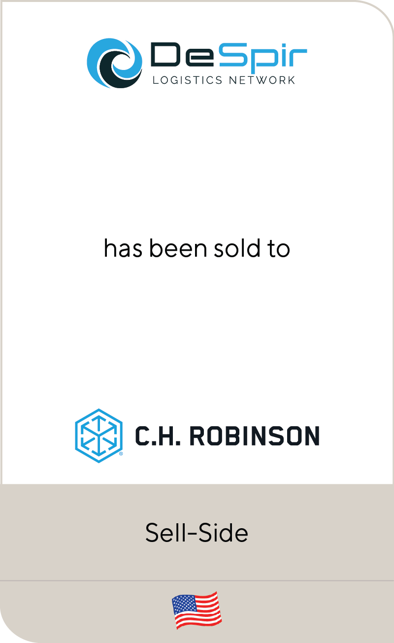 DeSpir Logistics has been sold to C.H. Robinson