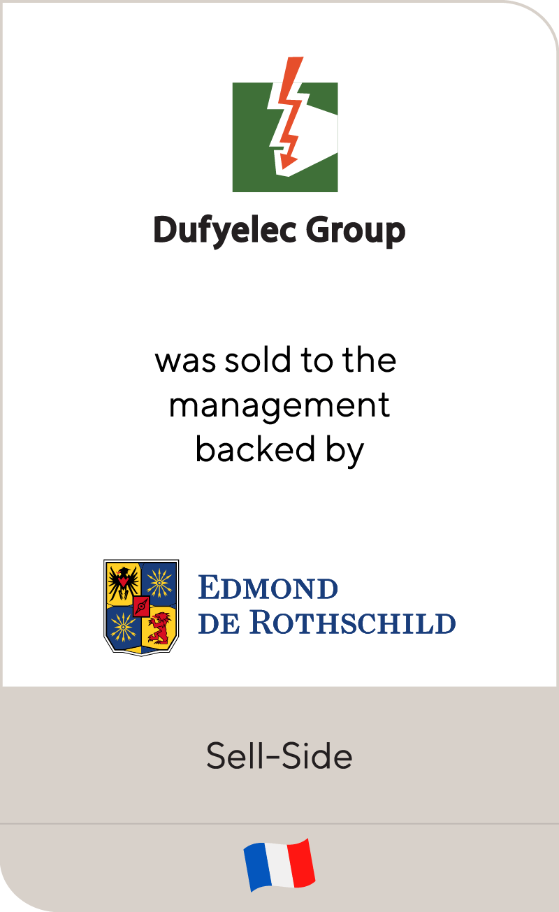 Dufyelec Group Edmond De Rothschild Naxicap 2013