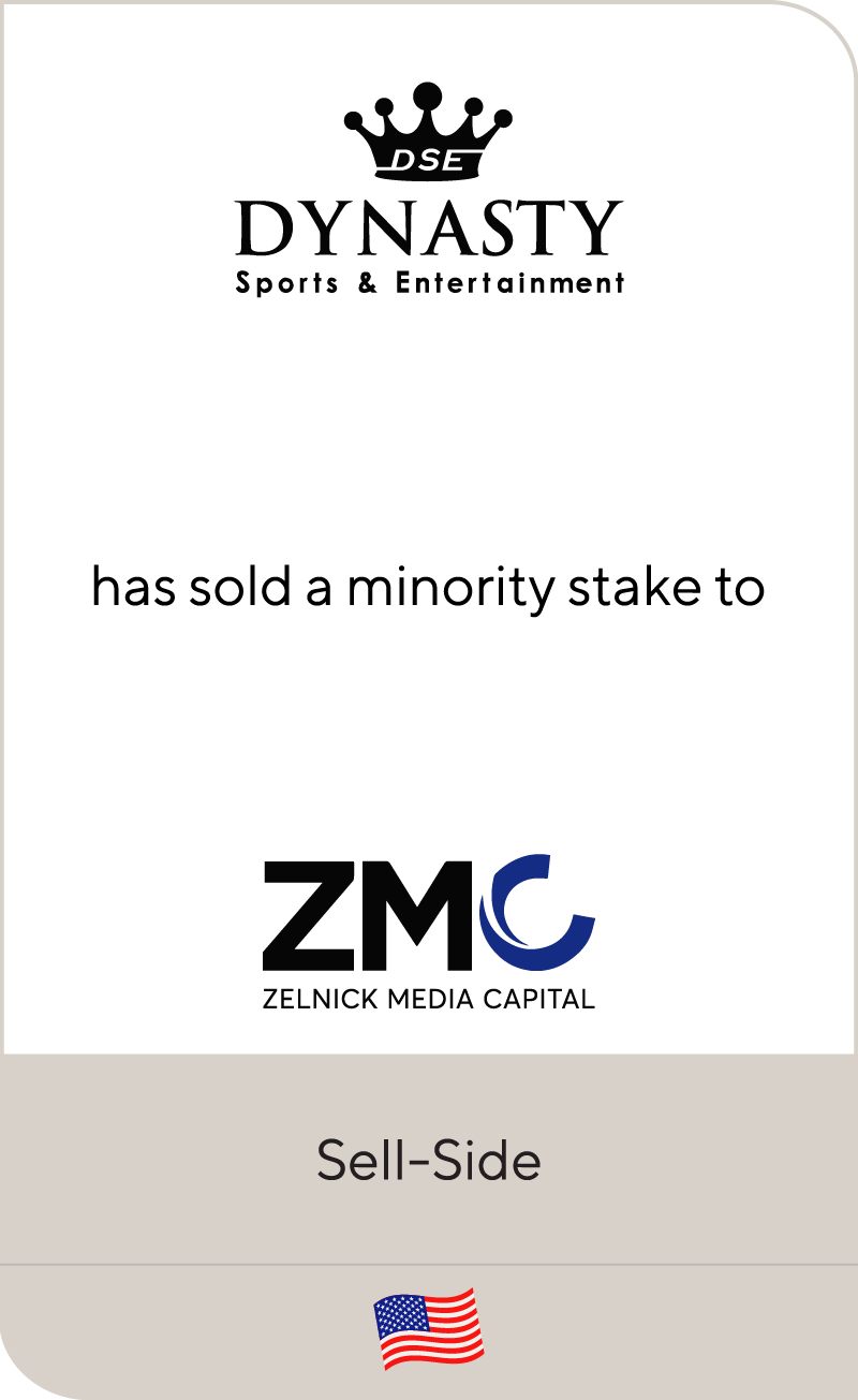Dynasty Sports & Entertainment has secured a growth investment from ZMC