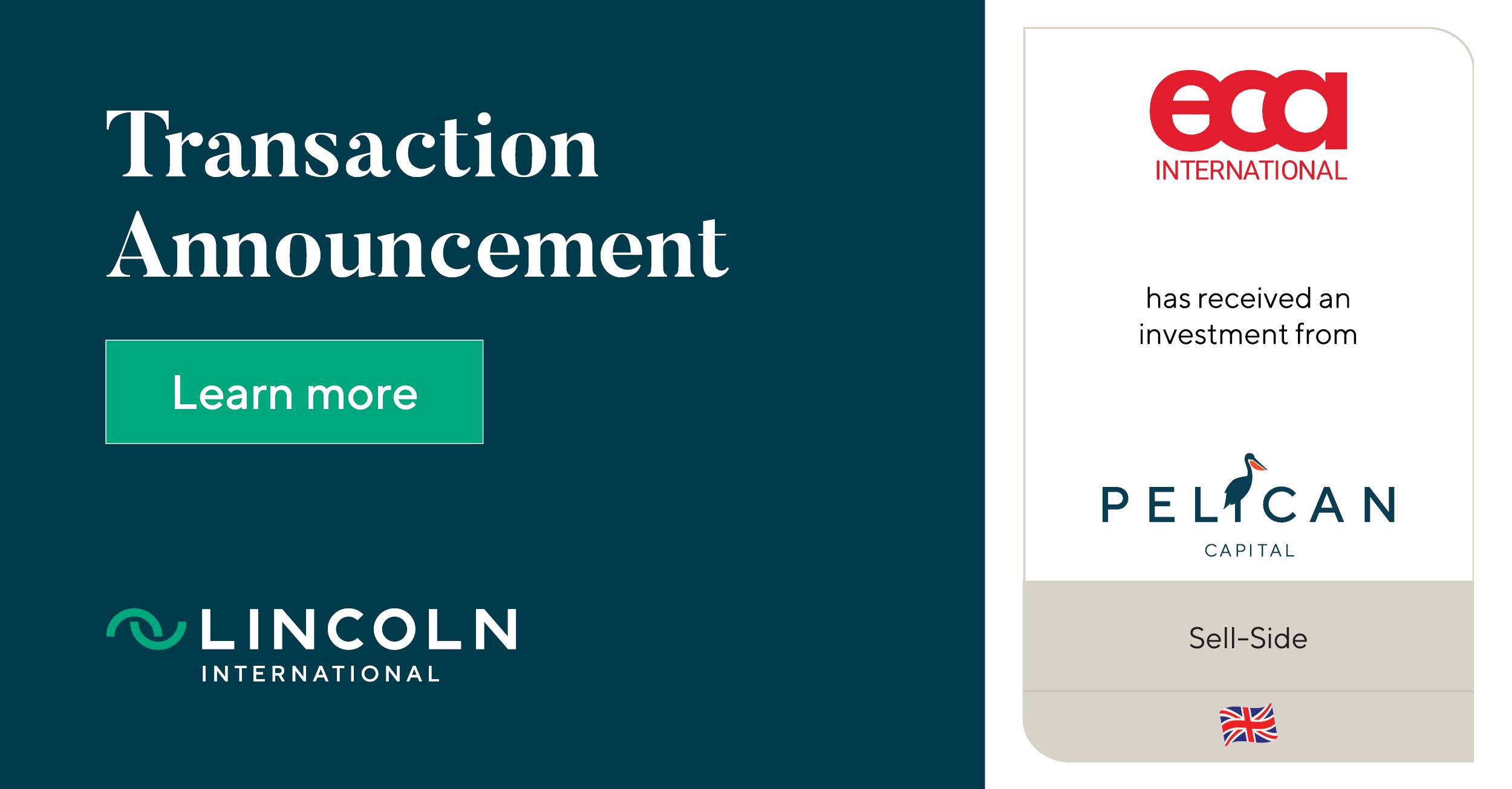 ECA International has received an investment from Pelican Capital ...