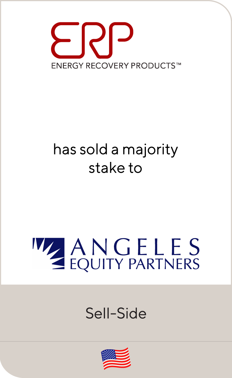 ERP Power has sold a majority stake to Angeles Equity Partners