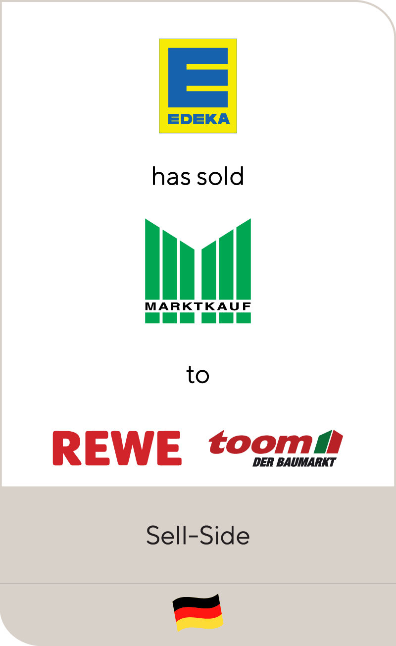 EDEKA / Marktkauf has sold Marktkauf Baumärkte to REWE Group