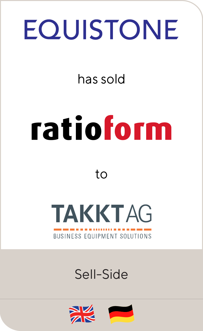 Equistone Ratioform TAKKT AG 2012