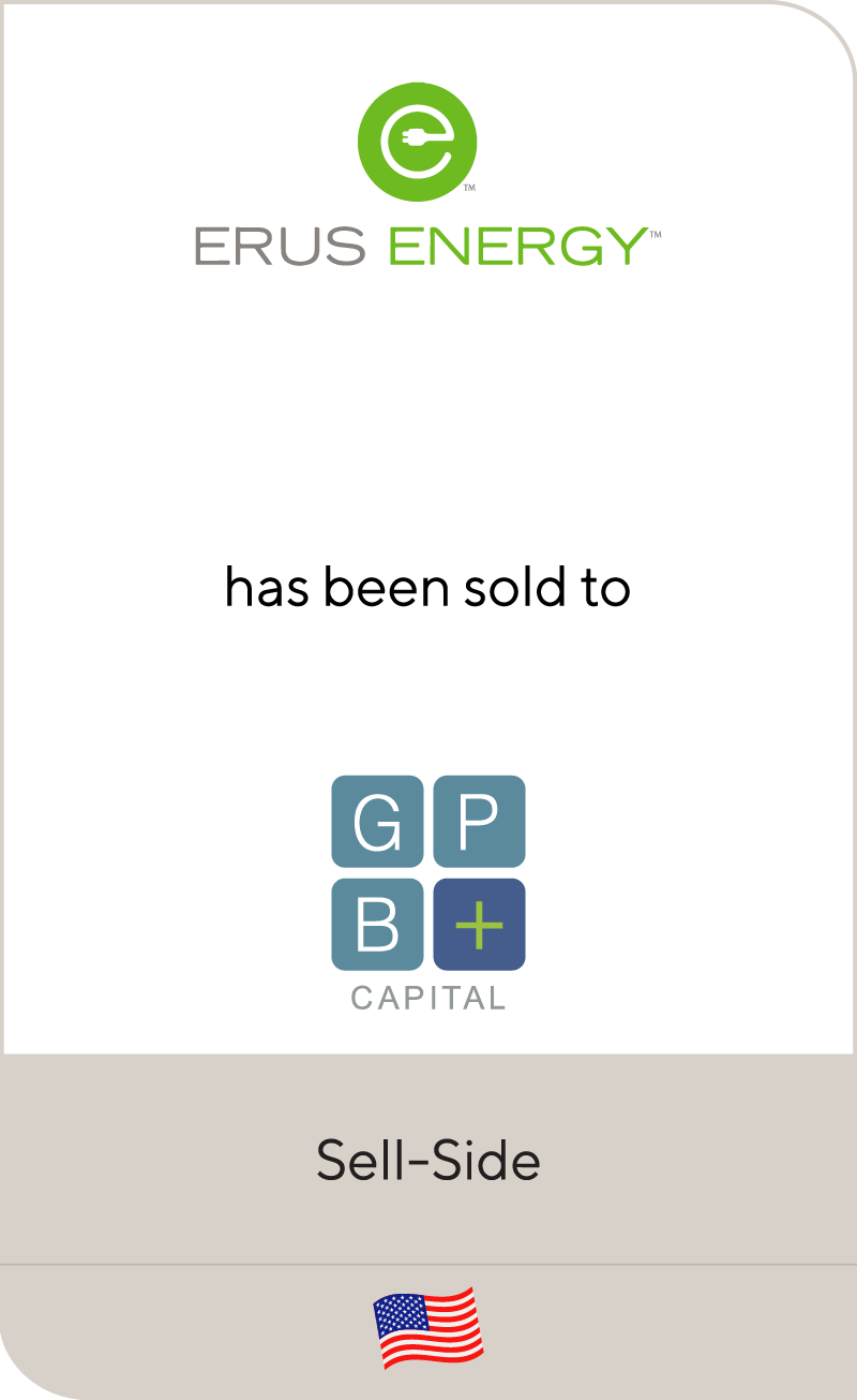 Erus Energy has been sold to GPB Capital
