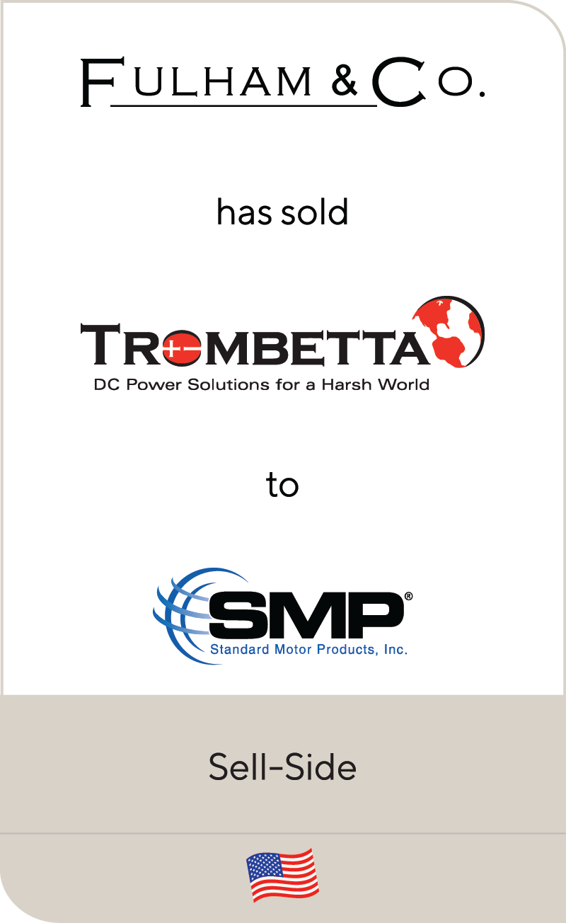 FulhamCo Trombetta StandardMotorProducts 2021