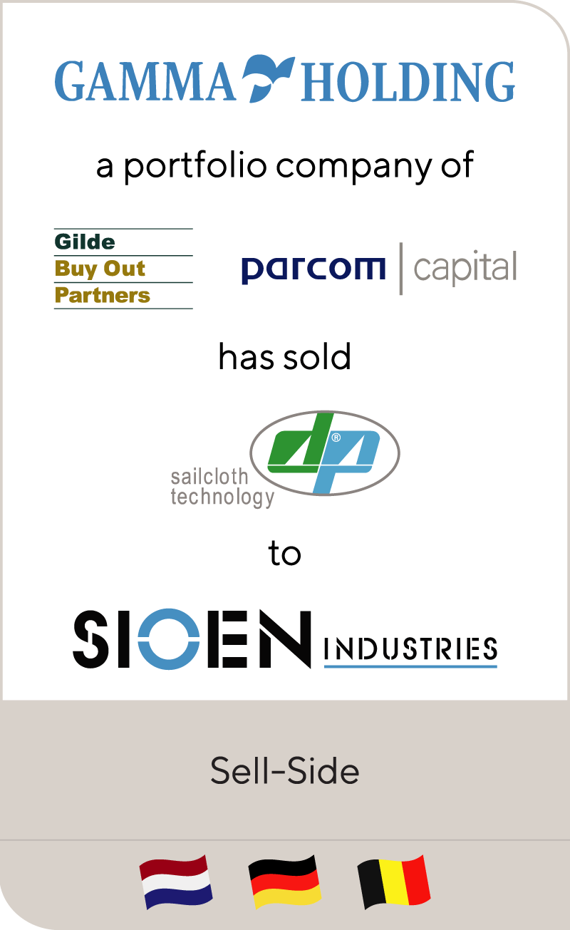 Gamma Holding has sold Dimension-Polyant to Sioen Industries