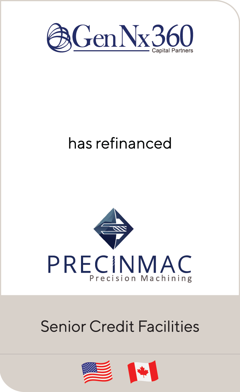 GenNx360 Capital Partners has refinanced Precinmac