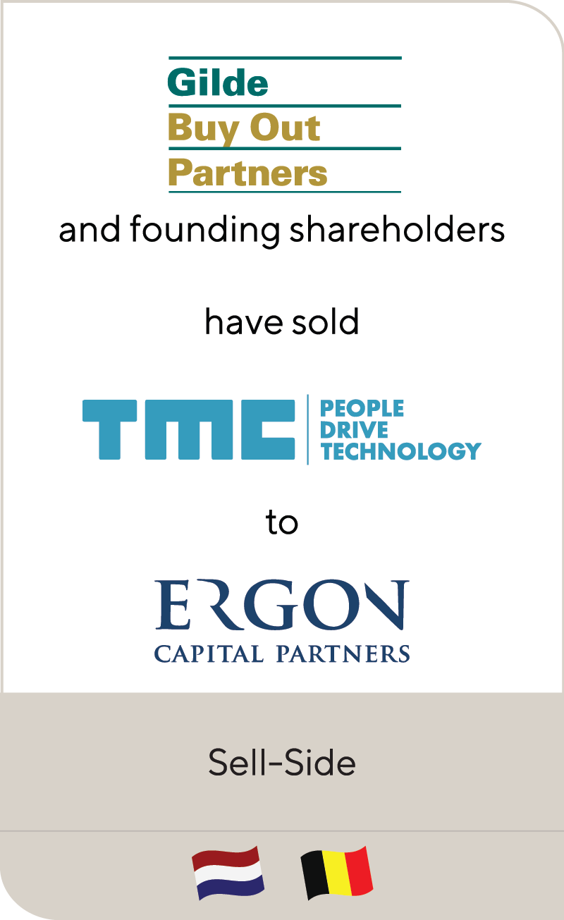 Gilde Buy Out Partners has sold TMC to Ergon Capital Partners