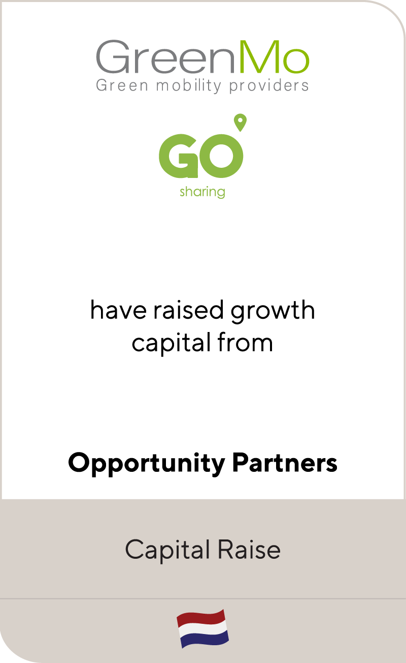 GreenMo Go Sharing Opportunity Partners 2021