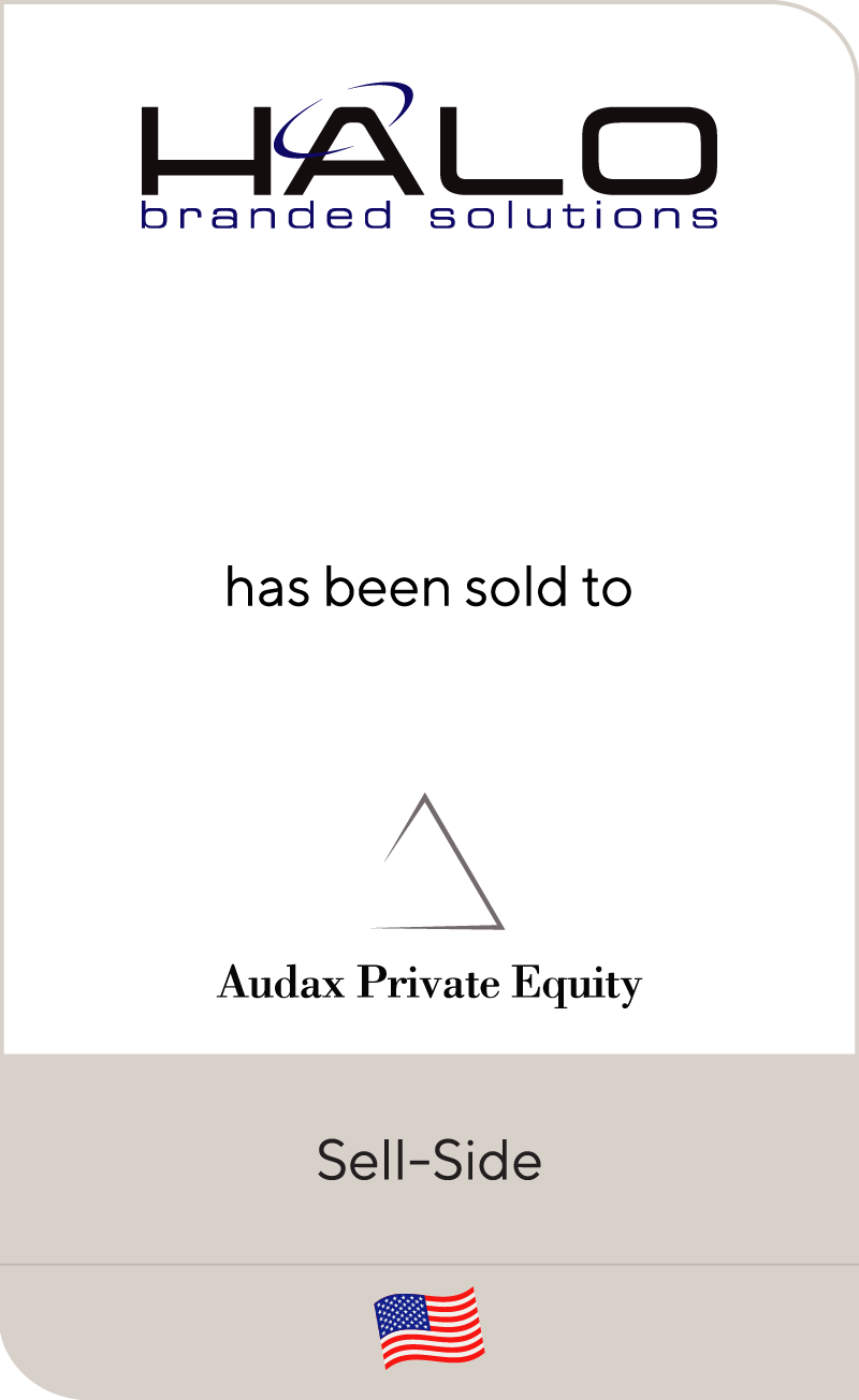 HALO Branded Solutions has been sold to Audax Private Equity