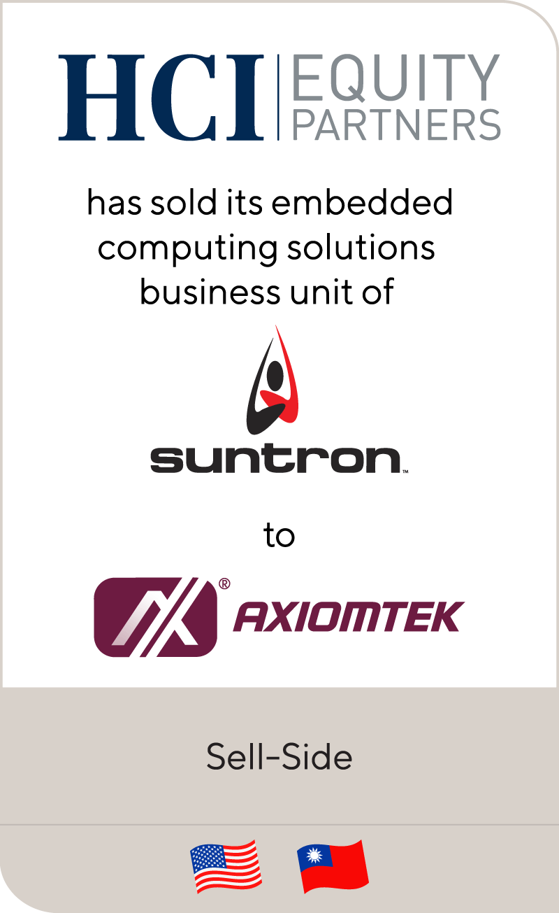 HCI EquityPartners Suntron Axiomtek 2012