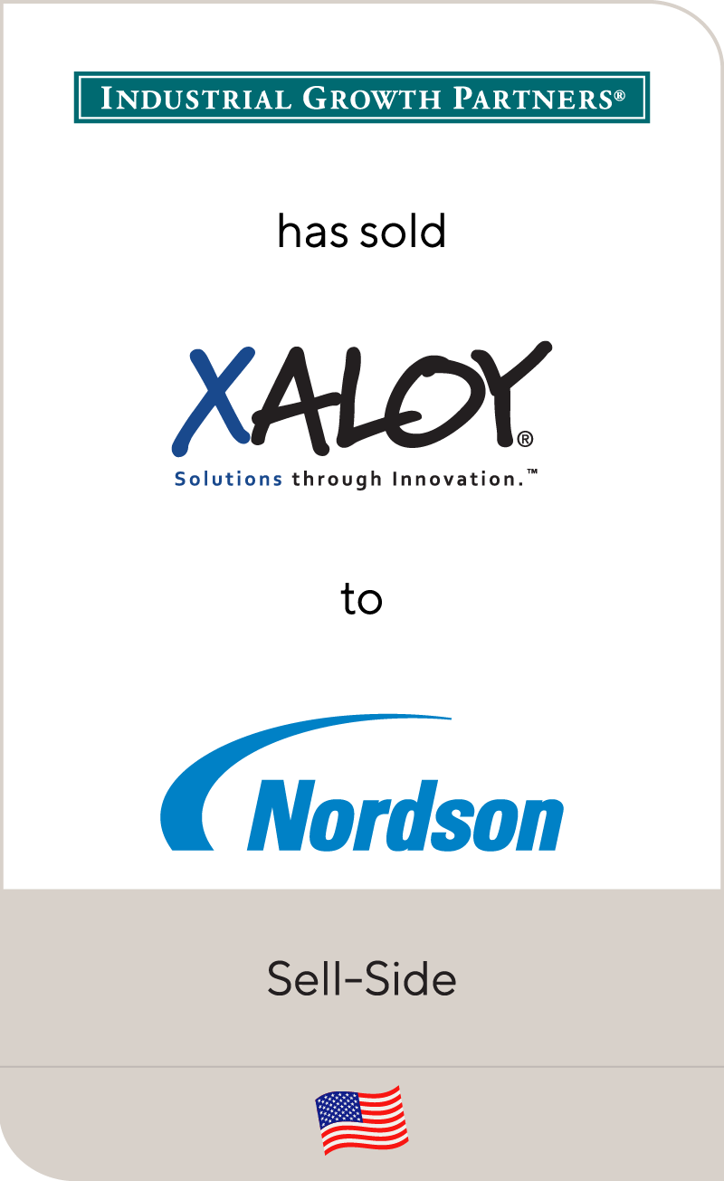 Industrial Growth Partners Xaloy Nordson 2012