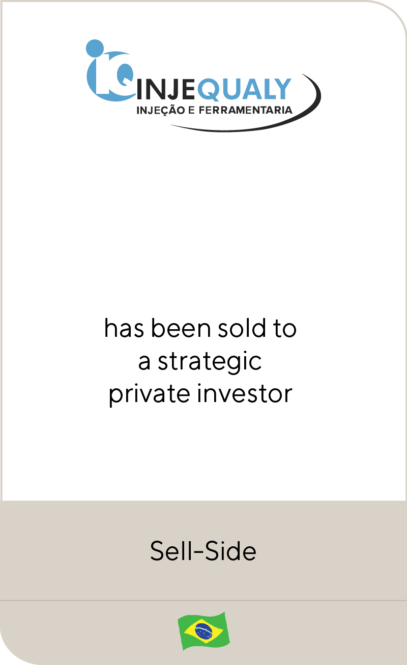 Injequaly has been sold to a strategic private investor