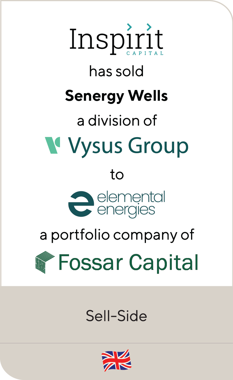 Inspirit Capital Senergy Wells Vysus Group Elemental Energies Fossar Capital 2022