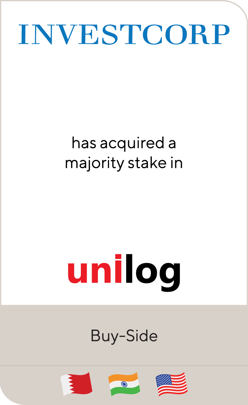 Investcorp Unilog 2020