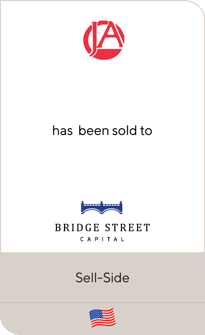 Jacob Ash has been sold to Bridge Street Capital